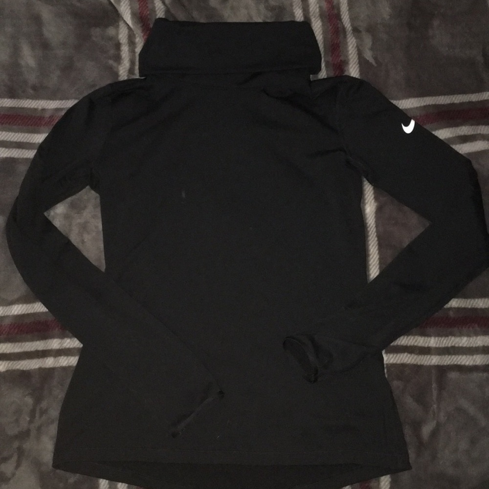 Black Nike turtleneck